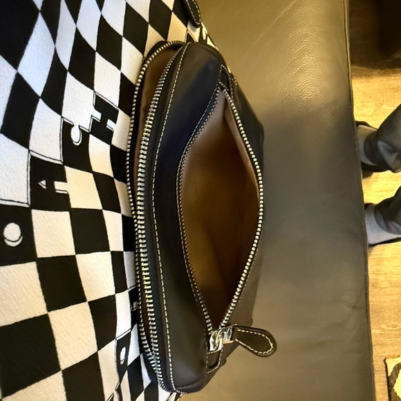 Coach Black and White Checkered Men's Backpack - Picture 15 of 15